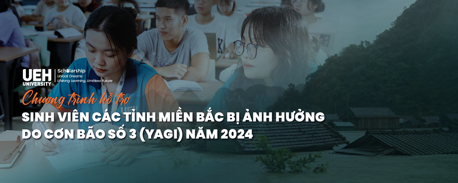 UEH Implementing Financial Aid Programs for Students in Northern Provinces Affected by Storm No. 3 (YAGI) in 2024