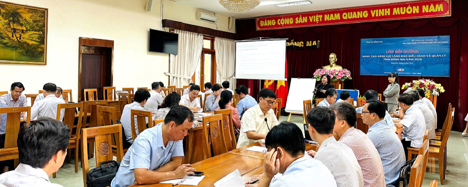 Opening Ceremony of the  Fostering Course on Leadership and Management Capacity for Leaders and Managers of Dong Nai Province