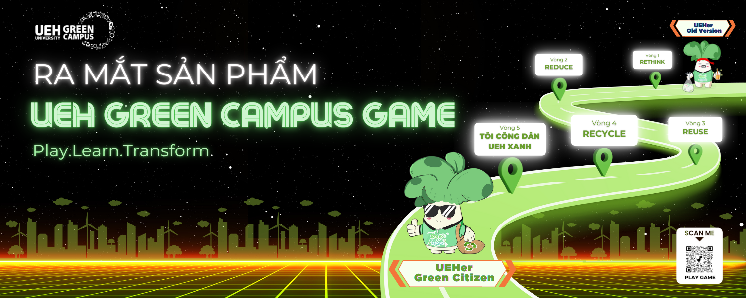 Launching “UEH GREEN CAMPUS GAME”: Gamification in Green & Skills Education at UEH