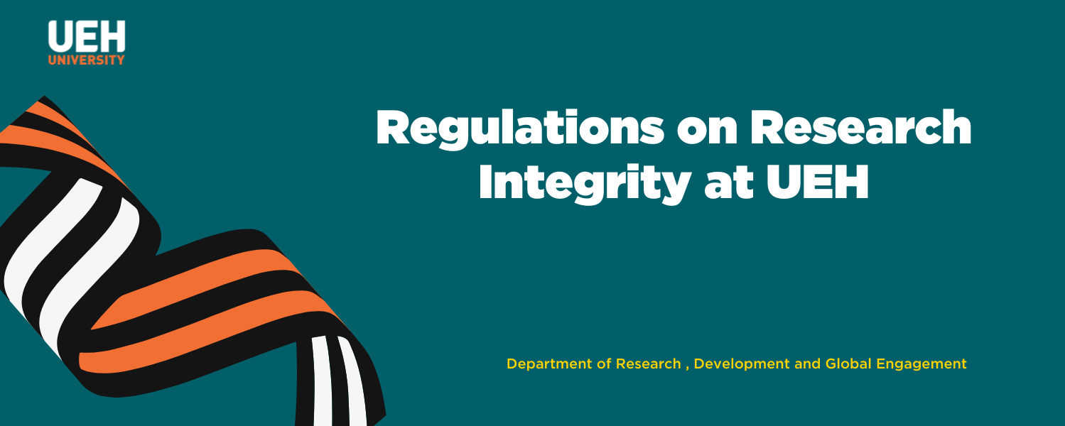 Regulations on Academic Integrity in Scientific and Technological activities at UEH