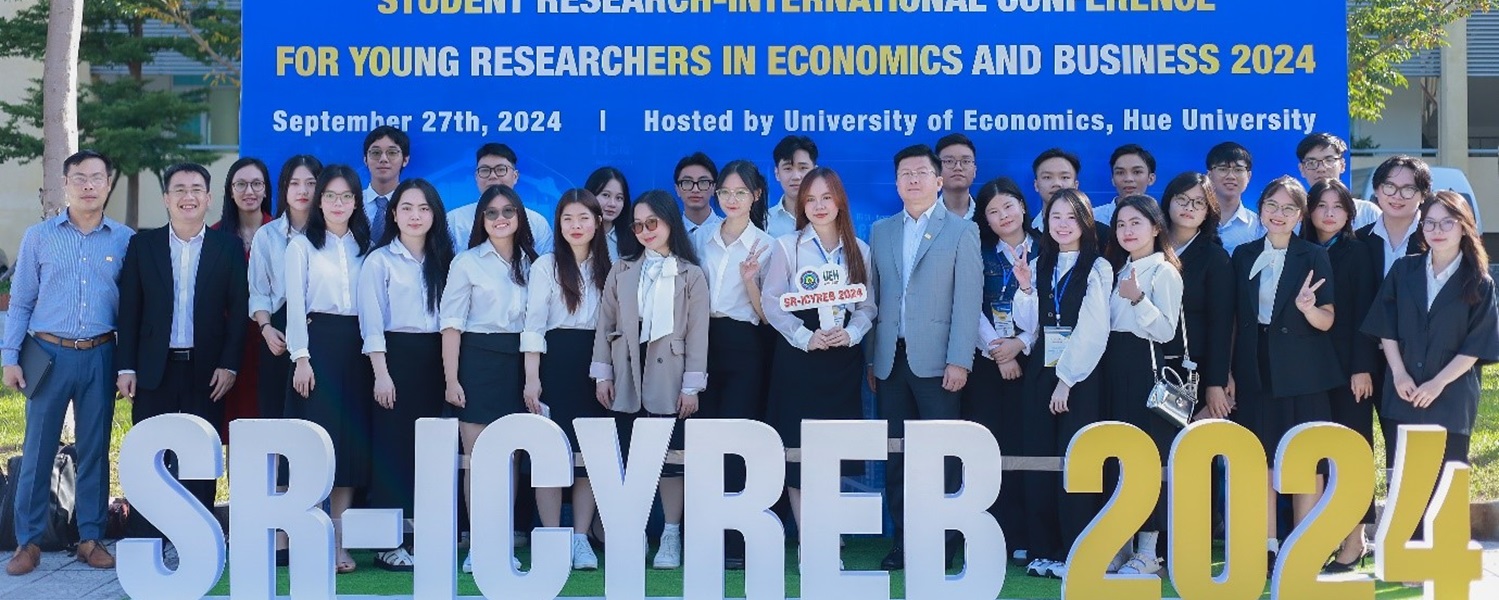 UEH attending the "Students Research International Conference for Young Researchers in Economics and Business 2024" (SR-ICYREB 2024)

