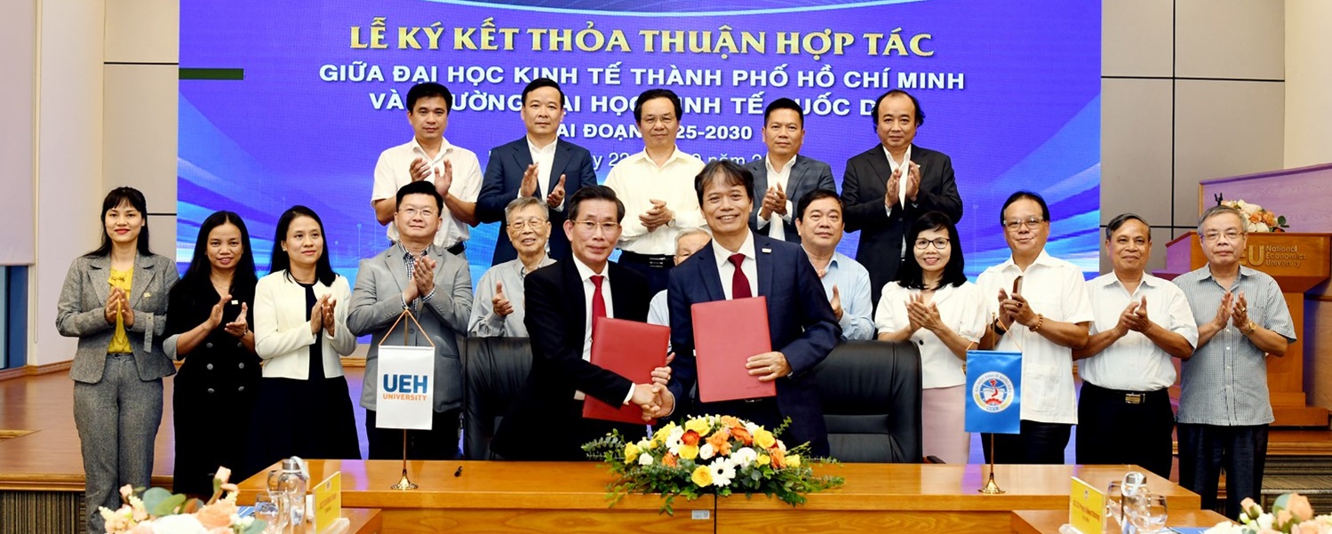 University of Economics Ho Chi Minh City Signing a Memorandum of Understanding with National Economics University for the period 2025-2030: Continuing to Strengthen the beneficial Traditional Relationship between the Two Universities