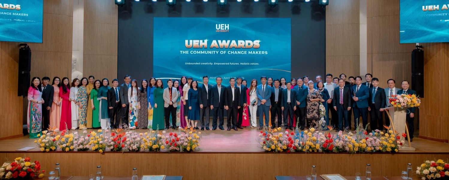 UEH Awards 2024: Lễ vinh danh các cá nhân, đơn vị tiêu biểu UEH

