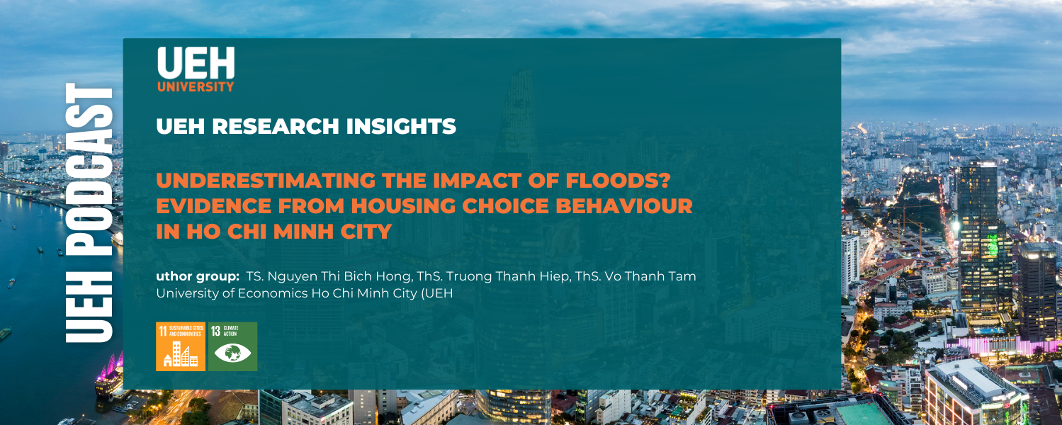 [Podcast] Underestimating the impact of floods? Evidence from housing choice behaviour in HCMC