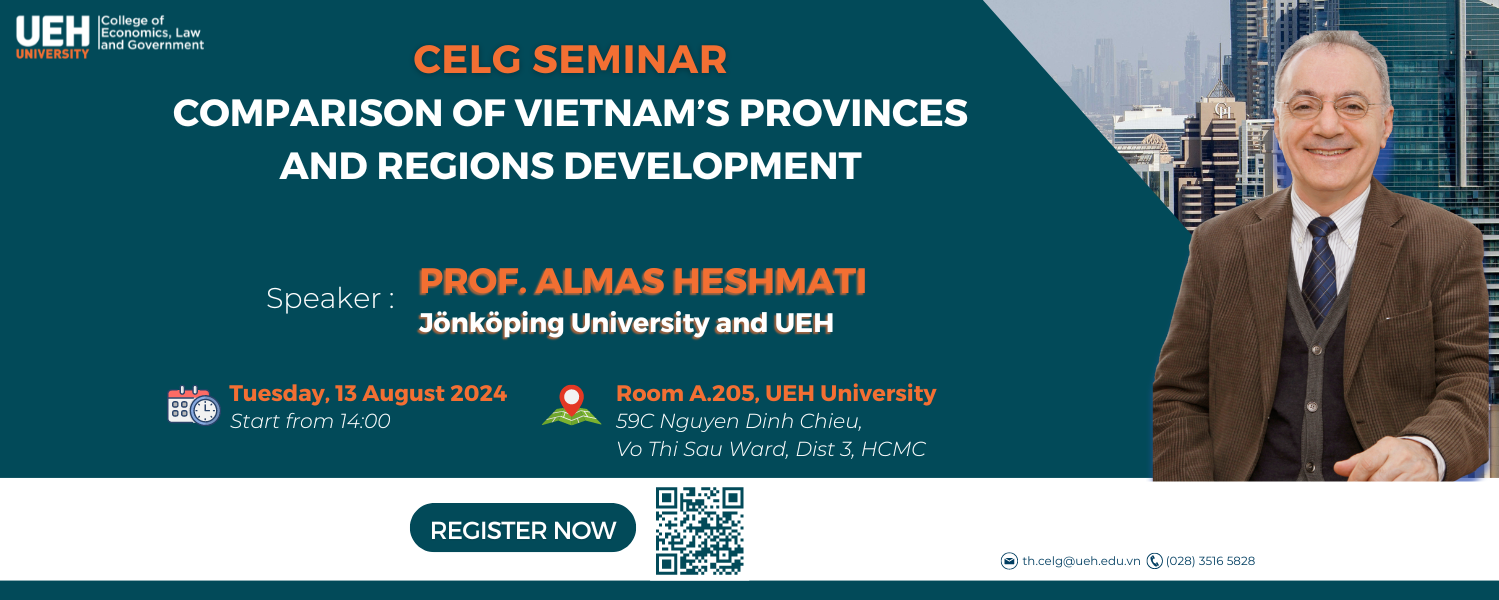 CELG Seminar: Comparison of vietnam’s provinces and regions development