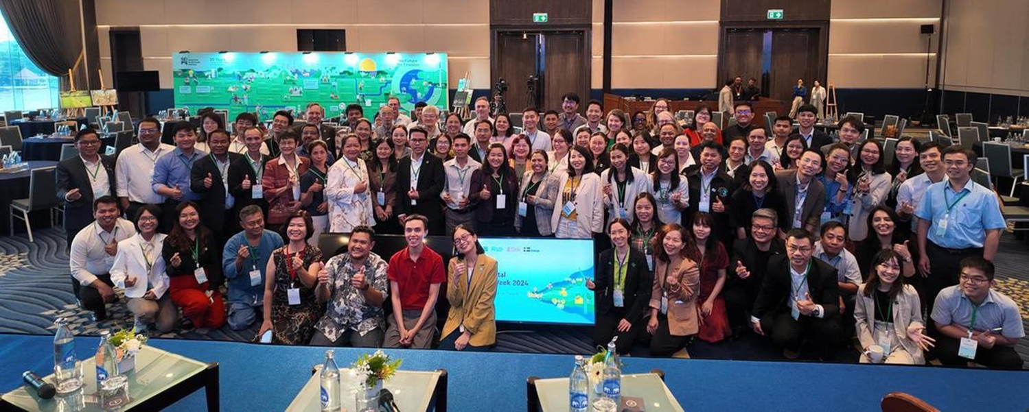 GS4Infra Project Team (UEH - CTU) participates in the Mekong Environment Week in Bangkok, Thailand, from October 7 to 10, 2024
