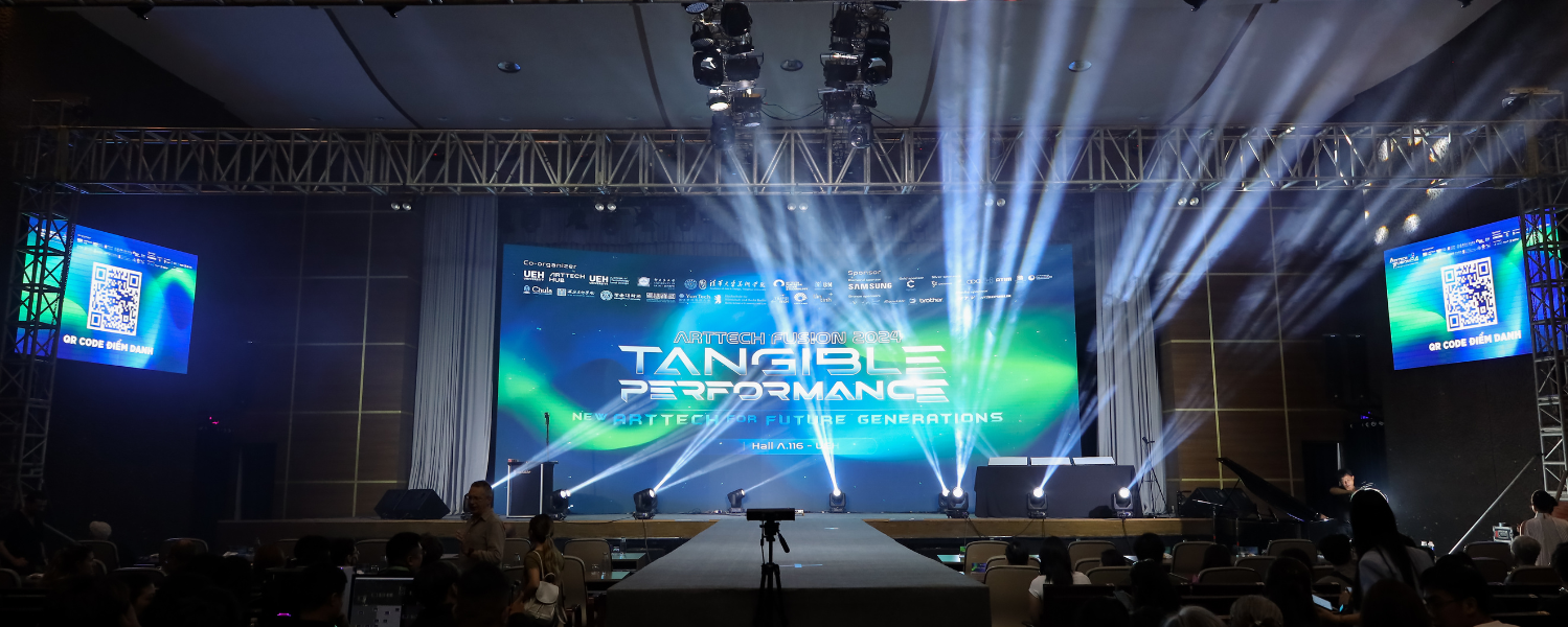 Tangible Performance: ArtTech Symphony Spreading the Message of Sustainable Future