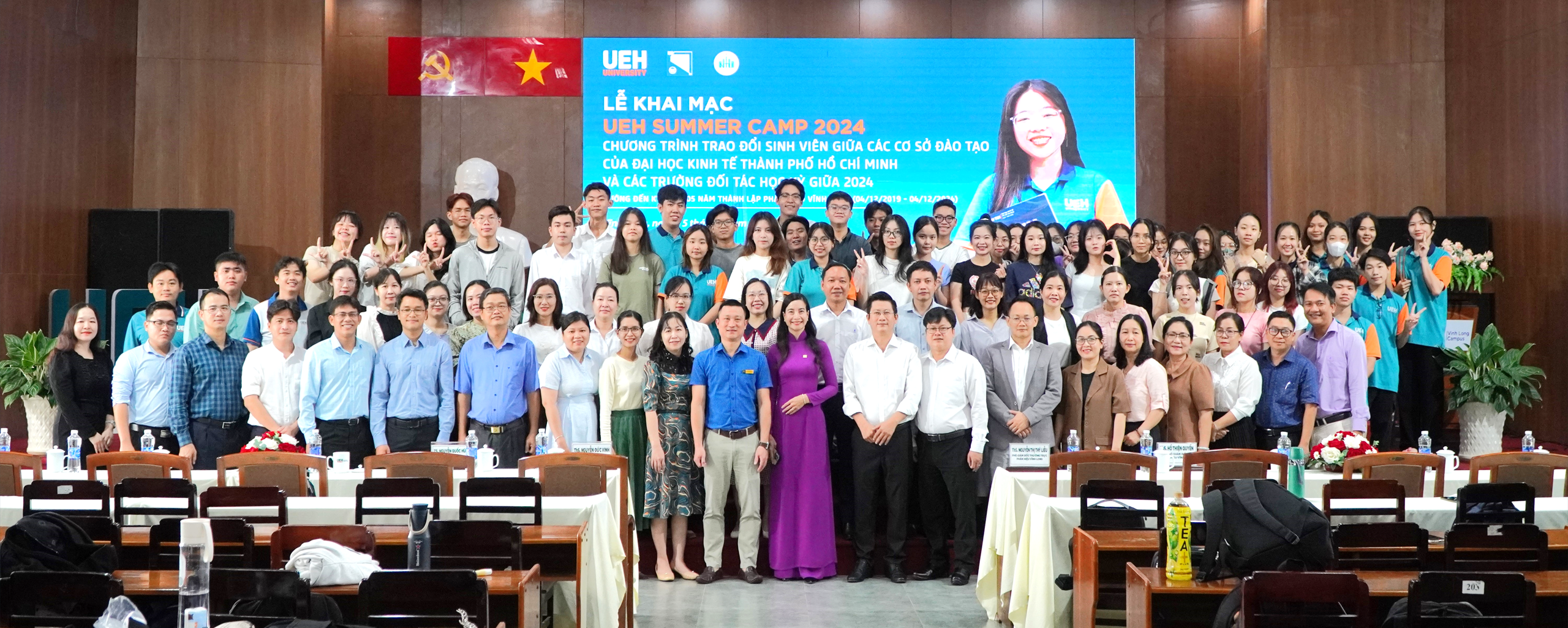 UEH SUMMER CAMP 2024: Student exchange program between campuses of  University of Economics Ho Chi Minh City and Partner Schools in Mid-semester 2024 at UEH Vinh Long Campus
