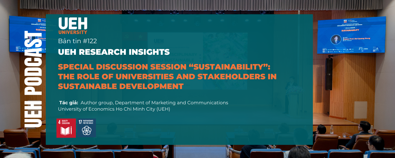 [Podcast] Special Discussion Session “Sustainability”: The Role of Universities and Stakeholders in Sustainable Development