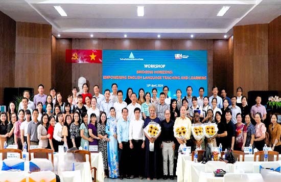 UEH Organizing the Workshop "Bridging Horizons: Empowering English Language Teaching and Learning" for teachers of High Schools in the Mekong Delta Region

