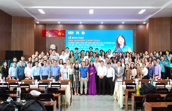 UEH SUMMER CAMP 2024: Student exchange program between campuses of  University of Economics Ho Chi Minh City and Partner Schools in Mid-semester 2024 at UEH Vinh Long Campus